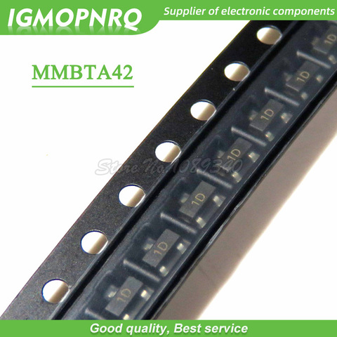 100pcs MMBTA42LT1G 1D MMBTA42 SOT23-3 SMD 500mA 300V NPN Bipolar Transistors - BJT new original ► Photo 1/1