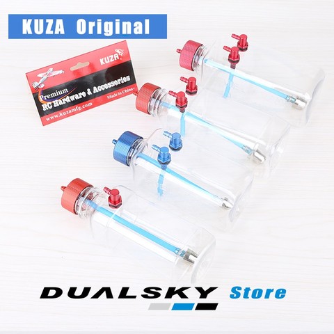 KUZA 100% original New V3 KUZA Transparent Fuel Tank  300Ml 410Ml 500Ml 700Ml 1000Ml -1500Ml for RC airplane Model ► Photo 1/5