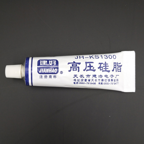 High Voltage Silicon Grease Insulation Rust Moistureproof Translucent Non-Curing For TV FBT Component High Pressure Parts ► Photo 1/5