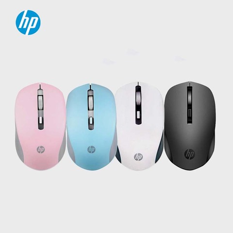 HP S1000 Plus Silent Optical 2.4Ghz Wireless mouse 1600DPI Mute mouse Laptop PC Office ► Photo 1/6