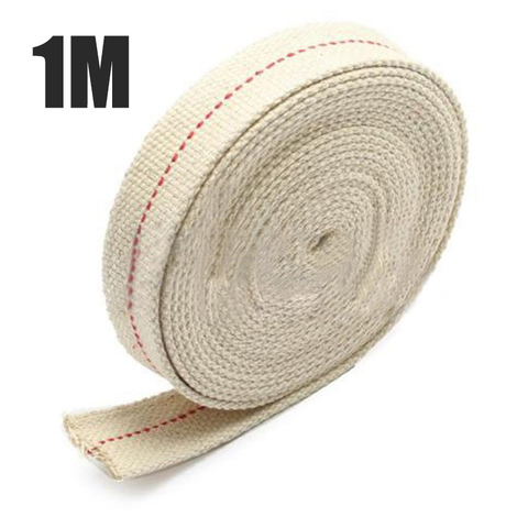 1M Strong Flat Cotton Wick Core For Kerosene Burner Stove Lighting Oil Lantern Oil Lamp Wick Roll Making DIY Accessory ► Photo 1/6