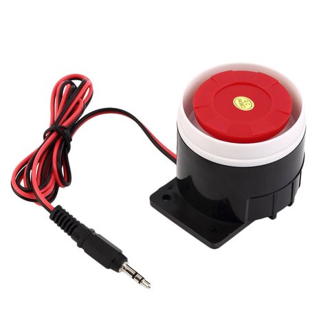 Loud Indoor Siren 120dB Alarm Horn Wired Durable Alarm For Home Security DC 12V ► Photo 1/6