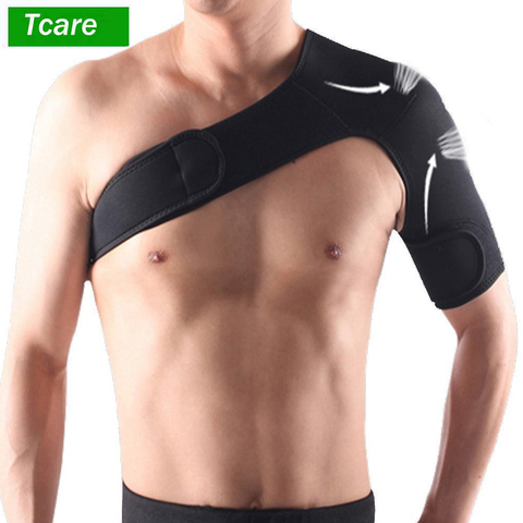 Shoulder Brace with Pressure Pad Adjustable Neoprene Shoulder Support  Shoulder Pain Ice Pack Shoulder Compression Sleeve Unisex - AliExpress