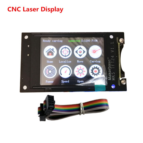 GRBL 1.1 OFFLINE display controller TFT24 touch screen CNC laser LCD monitor diy cnc parts compatible 3018 pro CNC laser machine ► Photo 1/5