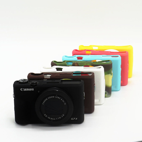 Camera Soft Silicone Protector Skin Case 7C for Canon G7X Mark III G7 X III ► Photo 1/6