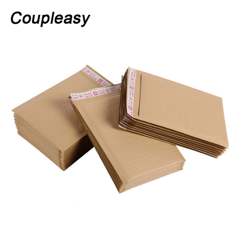 30Pcs/Lot Kraft Paper Bubble Mailer Shipping Envelopes with Bubble Self Seal Padded Envelopes Shockproof Shipping Envelopes 7 Si ► Photo 1/6