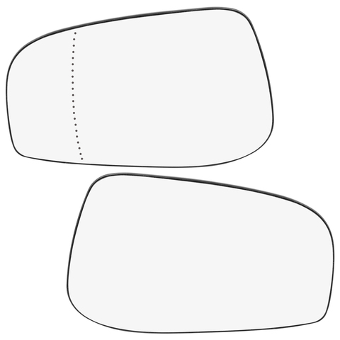 X Autohaux Mirror Glass Heated With Backing Plate Side Rear View Mirror Glass For 2004-2006 VOLVO S80 S60 ► Photo 1/6