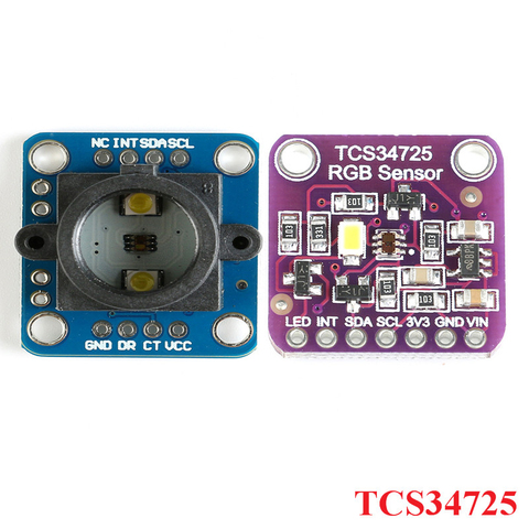 TCS34725 RGB Color Sensor Module IIC I2C Development Board DIY Electronic PCB Board For Arduino Replace TCS230 TCS3200 GY 33 ► Photo 1/6