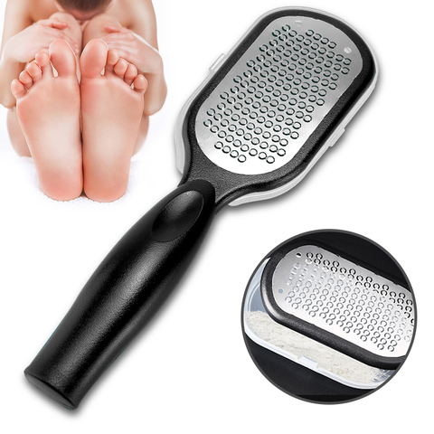 1pcs Professional Double Side Foot File Rasp Heel Grater Hard Dead Skin  Callus Remover Pedicure File Foot Grater