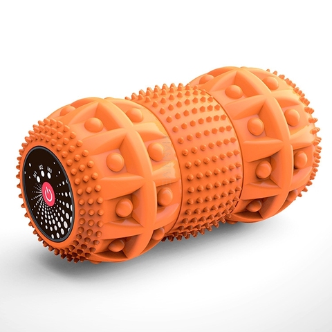 Vibration electric yoga ball three block adjustable intensity massage wheel body massager deep massage ball ► Photo 1/1
