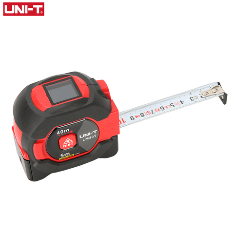 UNI-T Laser Measuring Tape Measure 40M Digital Distance Meter Rangefinder Retractable 5m Laser Ruler Trena a laser Professional ► Photo 1/5