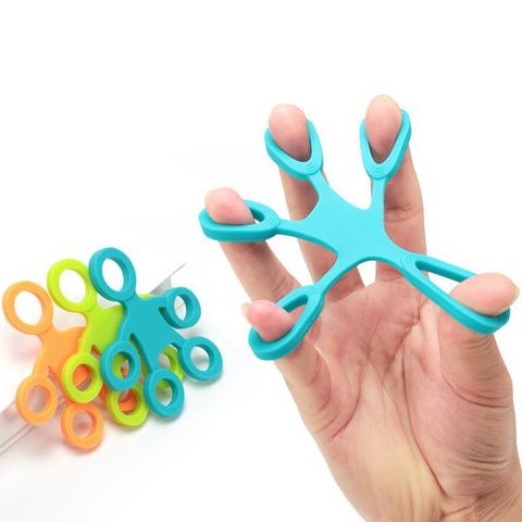 Hand Puller Finger Resistance Bands Exercisers Stretcher Rehabilitation Training Pull Ring Hand Expander Grip 3 Levels 7 ► Photo 1/6