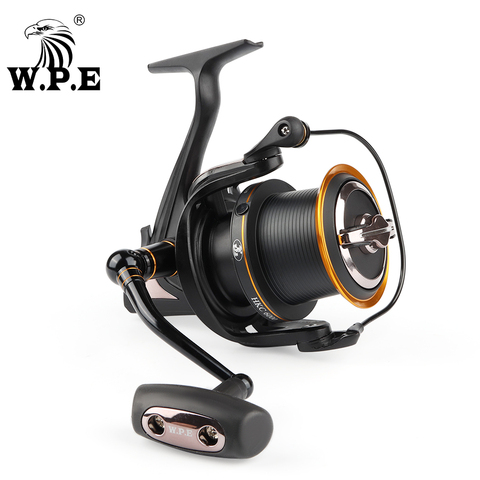 W.P.E HKC Fishing Reel 6000 8000 Metal Spool Spinning Reel Max Drag 14.5KG 7+1 BBS 4.1:1Gear Ratio Carp Fishing Fishing Tackle ► Photo 1/6