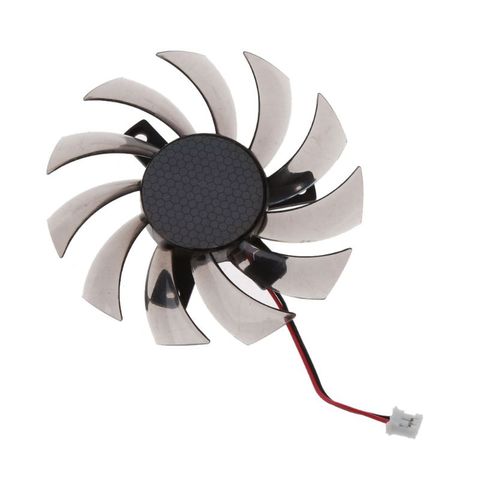 75MM PLD08010S12H 2Pin Cooler Fan Graphics Card Cooling Fan for GTX 560 460 Ti R7 260x R270X MSI 560 Ti ► Photo 1/6