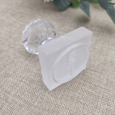 Customized Soap Stamp Crystal Handmade Soap Soap Mold Seal Pattern Soap Making Stamp Acrylic Soap Seal Custom Made Soap Mould ► Photo 1/6