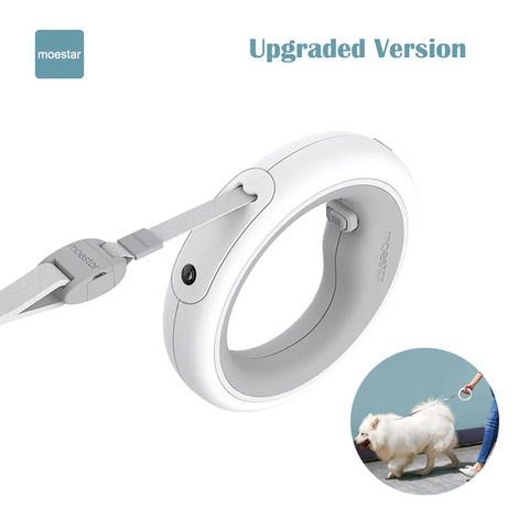 2022 Xiaomi MOESTAR Upgraded Retractable Pet Leash Dog Traction Rope Flexible Ring Shape 3m with Rechargeable LED Night Light ► Photo 1/6
