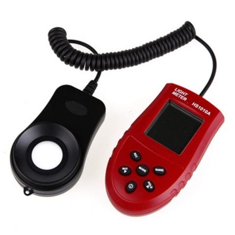 New 200,000 Lux Automatic HS1010A LCD Digital Split Light Luxmeter Tester Illumination Hand-Held Light Luminometer ► Photo 1/6