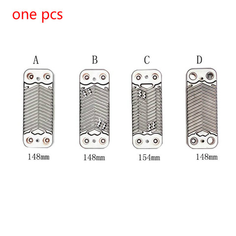 Universal stainless steel plate secondary heat exchangers for gas wall-mounted boiler with 10 layer 12 layer 14 layer1 pc ► Photo 1/6