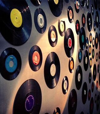 10.5cm/17.5cm/25cm/30cm Retro Style Vinyl Record Decoration Nostalgic Old Record Photography Props Bar Cafe Wall Decoration ► Photo 1/6