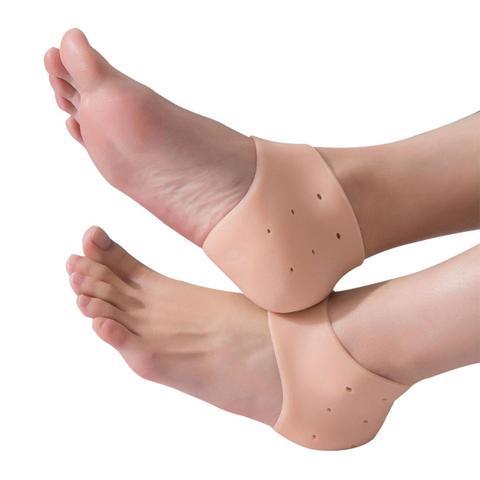 Buy Online 3angni Soft Silicone Foot Skin Care Protector Heel Cushions Socks Prevent Dry Skin Washable Gel Protector For Cracked Heels Pain Alitools