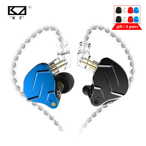 NEW KZ ZSN PRO X 1DD 1BA HIFI Metal In Ear Earphone Hybrid Drive Bass Earbud Sport Noise Cancelling Headset KZ ZSX ZS10 PRO ZSTX ► Photo 1/6