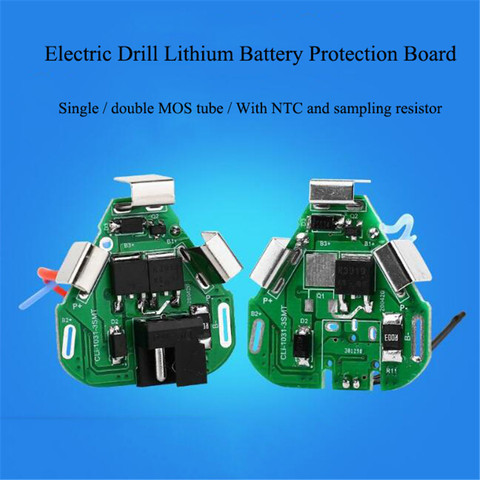 3 String 11.1V/12.6V Lithium Battery Protection Board Single/Double MOS With DC Electric Drill Battery Packs Protection Boards ► Photo 1/6