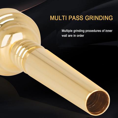 17C Size Professional Brass Trumpet Mouthpiece Musical Instrument Accessory ► Photo 1/6