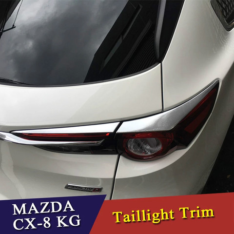 Rear Tail Light Cover Trims For Mazda CX-8 CX 8 KG 2022 Car Styling Exterior Accessories ABS Chrome ► Photo 1/6