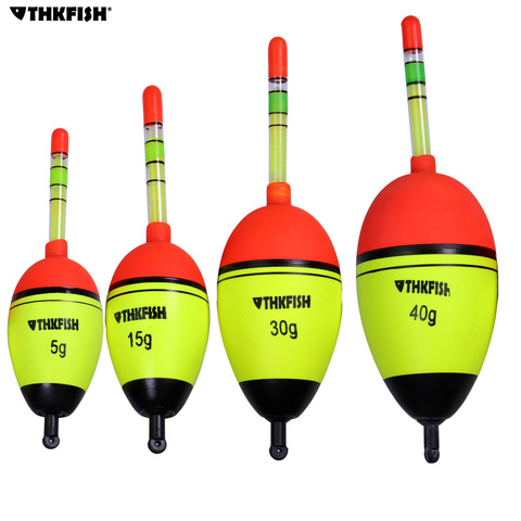 Night Glow Fishing Float 2pcs 5g 15g 30g 40g EVA Fishing Floats Lighting Floats For Night Fishing ► Photo 1/6