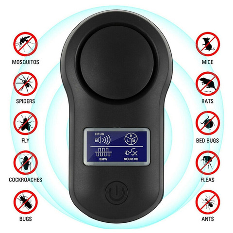 Home Mosquito Repeller Ultrasound Pest Reject Mouse Cockroach Repeller Device Insect Anti Mosquito Killer Pest Controller Rodent ► Photo 1/6