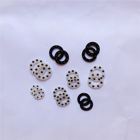 10pcs/lot 9.7x5.2x1.588mm Folding knife Bearing Accessories Ball Bearings Ceramic Ball Bearings Flat Bearings Plastic Cages ► Photo 1/6