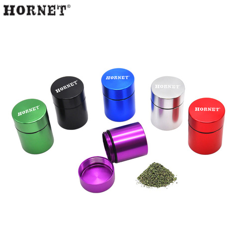 HORNET Premium Aircraft Aluminum Airtight Stash Jar 1.3 Inches Multi-Use Vacuum Seal Portable Storage Container ► Photo 1/6