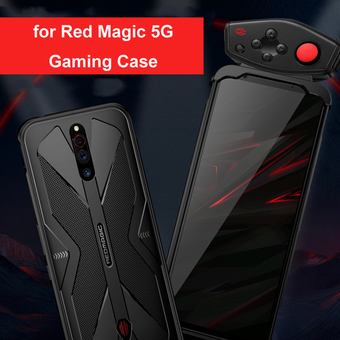 for Nubia Red Magic 5G Phone 6.65 inch Case Accessories Soft Anti-knock Silicon Breathable Gaming Cover Case Protective Funda ► Photo 1/6