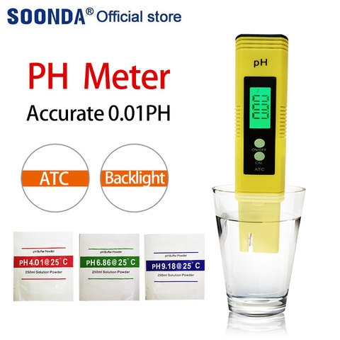 PH Meter PH Pen of Tester  drinking water pool Spa hydroponics Aquarium Pool Water Wine Urine Antifreeze cosmetics cutting fluid ► Photo 1/1