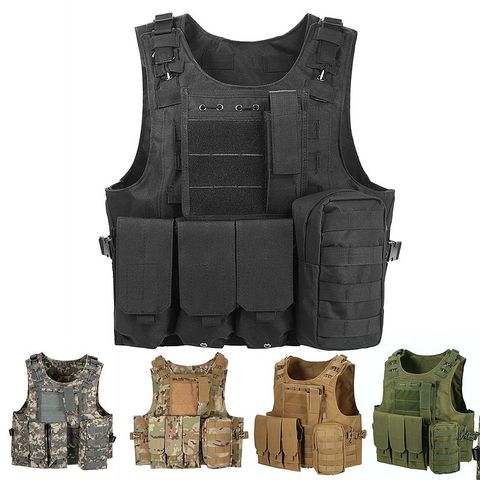 USMC Tactical Plate Carrier Hunting Vest Military Vest Airsoft Gear Body Armor Army Tactical Vests Military Hunting Accessoris ► Photo 1/6