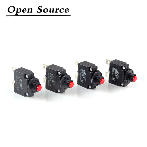 5Pcs Circuit Breaker Overload Protector Switch Fuse 2A 3A 5A 6A 7A 8A 10A 15A 20A ► Photo 1/6