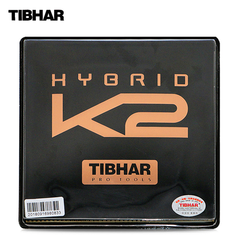 TIBHAR HYBRID K2 table tennis rubber sticky speed spin made in Germany pimples-in ping pong with sponge tenis de mesa ► Photo 1/6