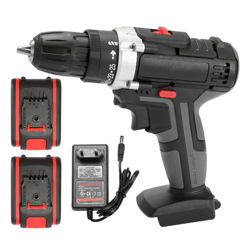 36V Electric Impact Cordless Drill Electric Screwdriver Lithium Battery Wireless Rechargeable Hand Drills Electric Power Tools ► Photo 1/6