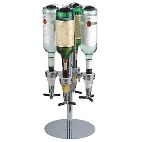 Liquor Dispenser 4/6 Bottle Wine Beer Alcohol Drink Wall Mounted