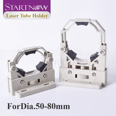 Startnow CO2 Laser Tube Holder Mount Flexible Plastic Lamp Support D50-80 Adjustable Bracket Base For Laser Cutter Machine Parts ► Photo 1/6