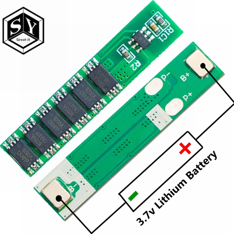 GREAT IT 1S 15A 3.7V Li-ion 6MOS BMS PCM Battery Protection Board PCM for 18650 Lithium Lion Battery ► Photo 1/6