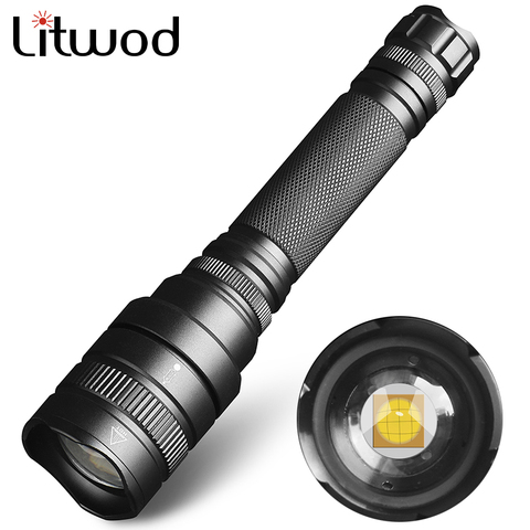 XHP120 12-core High Quality Zoomable Powerful Tactical Led Flashlight Torch 6000lm 18650 Battery Waterproof Hunting Lantern ► Photo 1/6