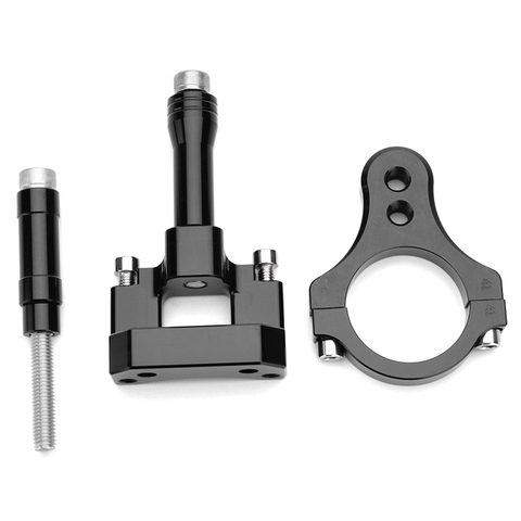 Cnc Motorcycle Damper Steering Stabilize Damper Bracket Mounting Holder Kit For Yamaha Yzf R3 Mt-03 R25 ► Photo 1/6