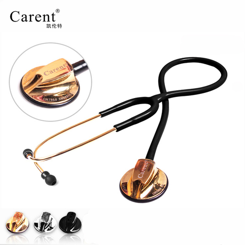 CARENT Professional estetoscopio Stethoscope Dual Medical equipment silverback stainless steel Doctor nurse Fetal Heart Rate ► Photo 1/6