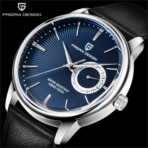 Original PAGANI DESIGN 1645 Fashion Casual Sports Watch Men Military Watch Stainless Steel Waterproof Quartz Watch Reloj Hombre ► Photo 1/6