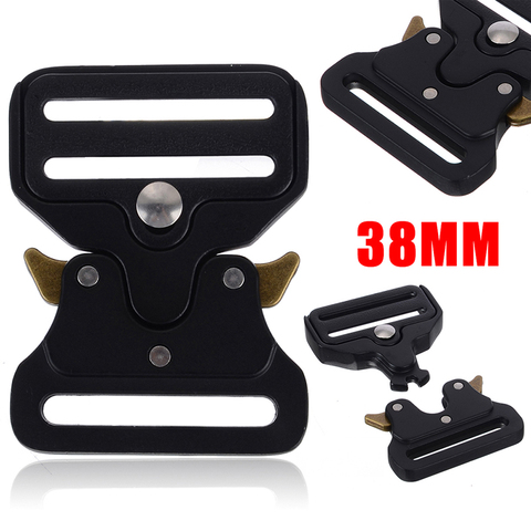 2 Sizes Metal Strap Buckles For Webbing DIY Bag Luggage Clothes Accessories Clip Buckles 38mm/25mm ► Photo 1/6