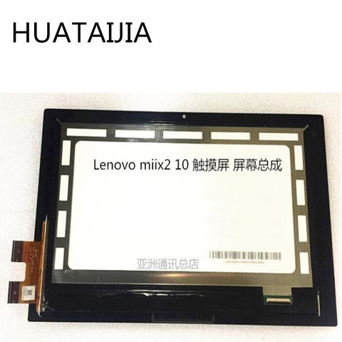 For Lenovo Miix2 10 Miix 2 10B101UAN01.7 Full LCD Display Panel Screen Monitor + Touch Screen Digitizer Sensor Glass Assembly ► Photo 1/2