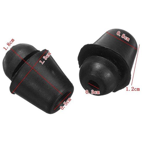 Universal 2Pcs Car Door Dampers Buffer Pad Cover Rubber Anti Shock ► Photo 1/6