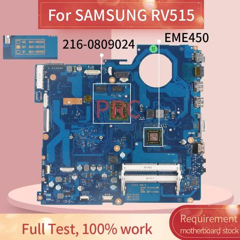 BA92-09429A Laptop motherboard For SAMSUNG RV515 otebook Mainboard BA41-01534A AMD 216-0809024 DDR3 ► Photo 1/6