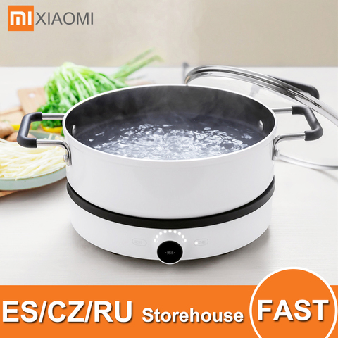 XIAOMI MIJIA induction cookers Mi home Smart cooktop tile Creative Precise Control electric cooktop plate tile Hot pot app WIFI ► Photo 1/5